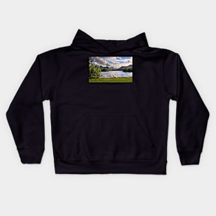 Derwentwater View From Crow Park Keswick Kids Hoodie